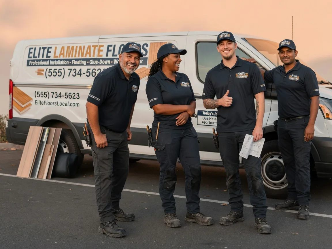 Laminate flooring installation company in Westfield Center, OH